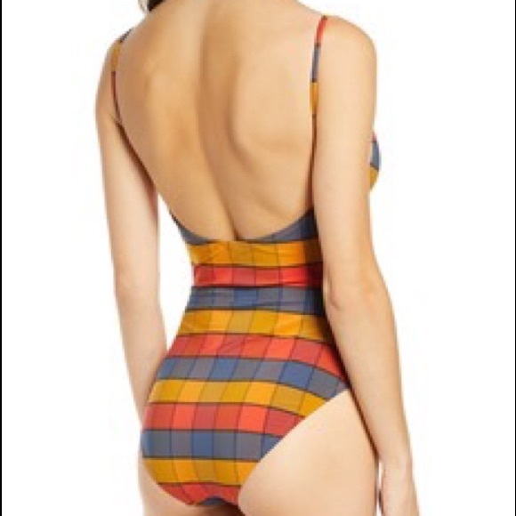 Madewell Second Wave Ruffled Drawstring One-Piece - Picture 14 of 16